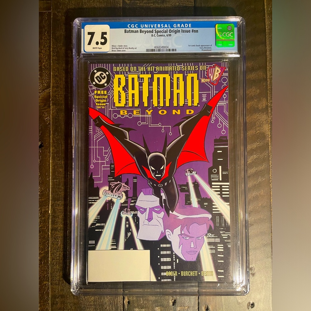 Batman Beyond Special Origin Issue